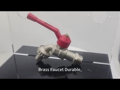 Tesisat Bibcock Valves Bahçe Kilitlenebilir Bib Musluk Hortumlu
